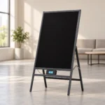 Black Display Board with Folding Stand – view 4