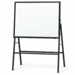 Black Frame A-Stand Whiteboard