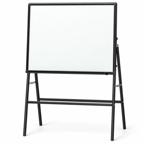 Black Frame A-Stand Whiteboard