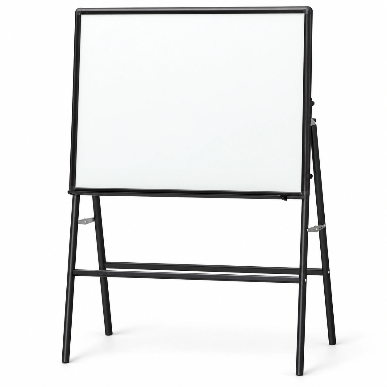 Black Frame A-Stand Whiteboard