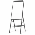Black Portrait Easel Whiteboard