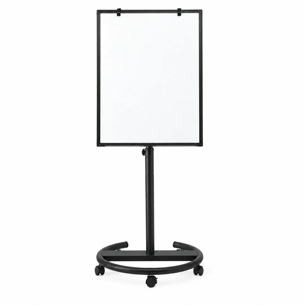 Black Stand Mobile Whiteboard