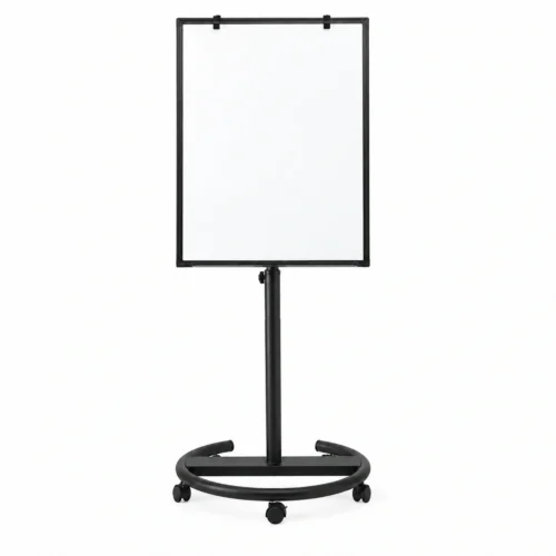 Black Stand Mobile Whiteboard