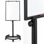 Black Stand Mobile Whiteboard – view 3