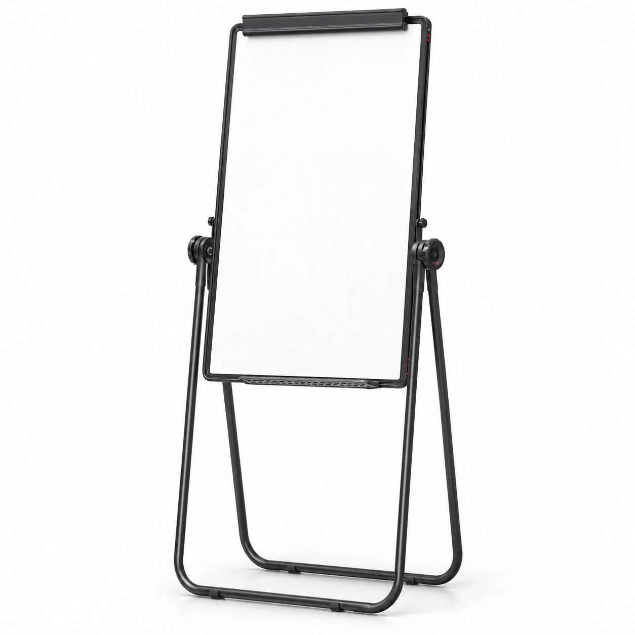 Black U-Leg Flipchart Whiteboard