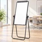 Black U-Leg Flipchart Whiteboard – view 3