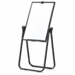Black U-Leg Tilting Whiteboard – view 2