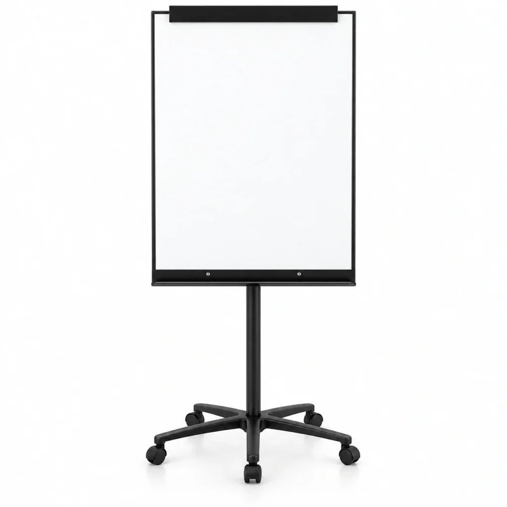 FN04 Heavy-Duty Star-Base Mobile Flipchart Easel