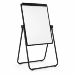 FU01 Pizarra blanca de doble cara con patas plegables en U – vista 2