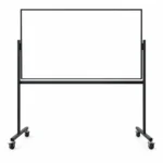 GOTP Transparent Mobile Glass Whiteboard