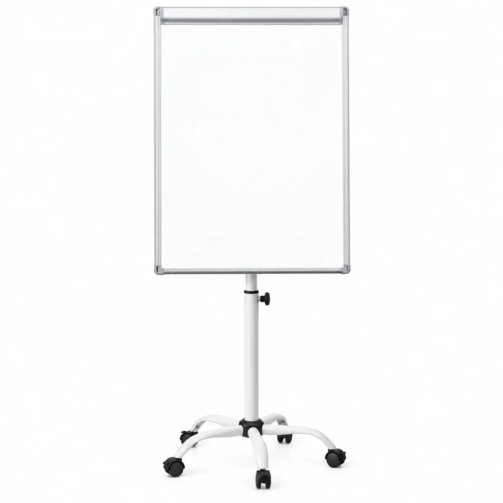 Height Adjustable Mobile Whiteboard