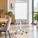 Height Adjustable Mobile Whiteboard – view 4