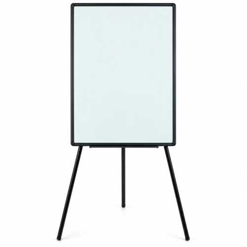 Adjustable Tripod Glass Whiteboard