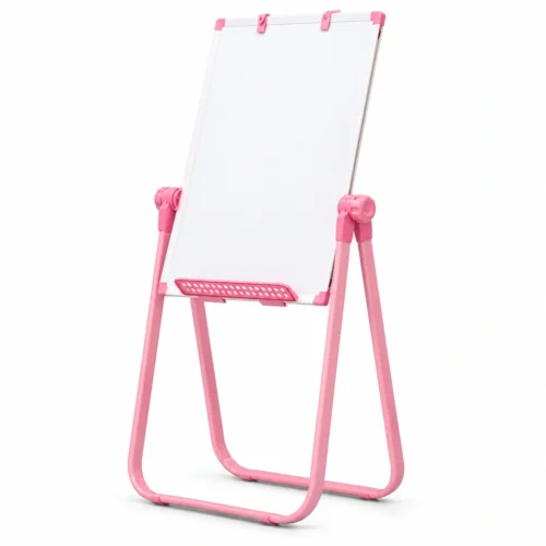 Pink U-Leg Easel Whiteboard