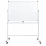 Tilting Double-Sided Rolling Whiteboard