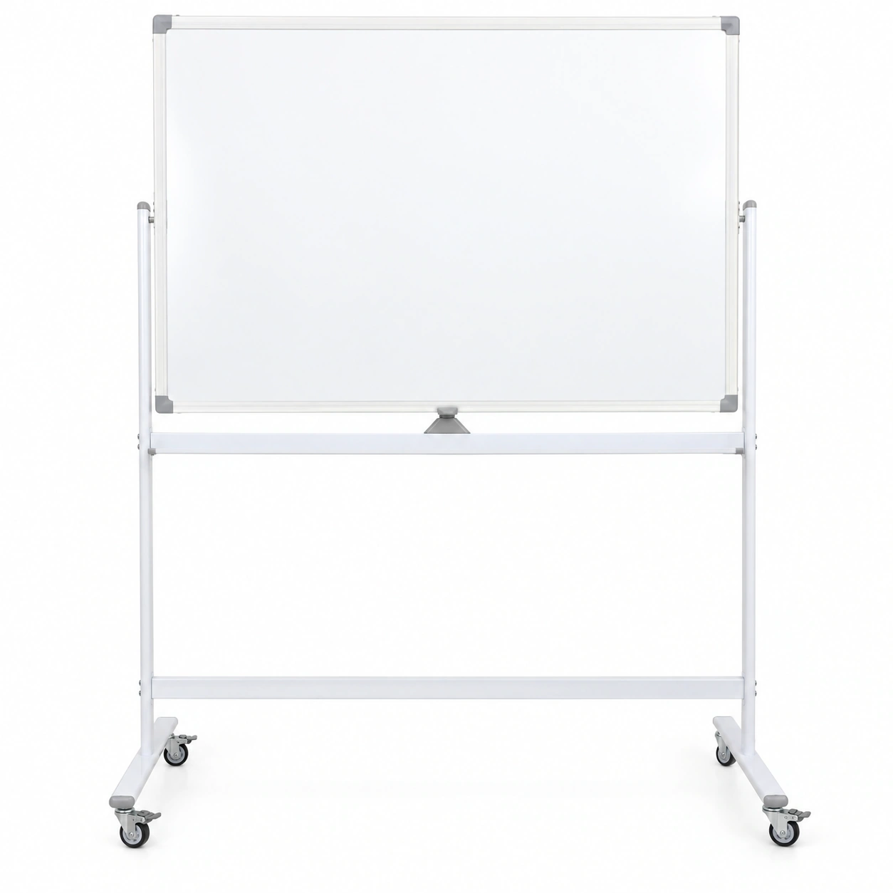 Tilting Double-Sided Rolling Whiteboard