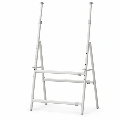 White Floor Whiteboard Easel Stand with Rear Braces