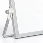 Pizarra blanca de escritorio de doble cara con base plegable – vista 3