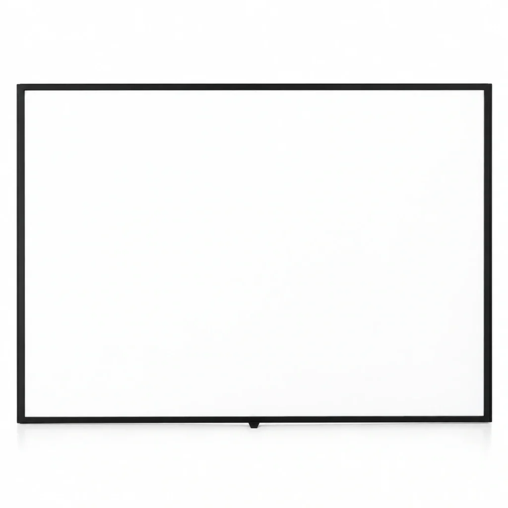Black Frame Dry Erase Lapboard