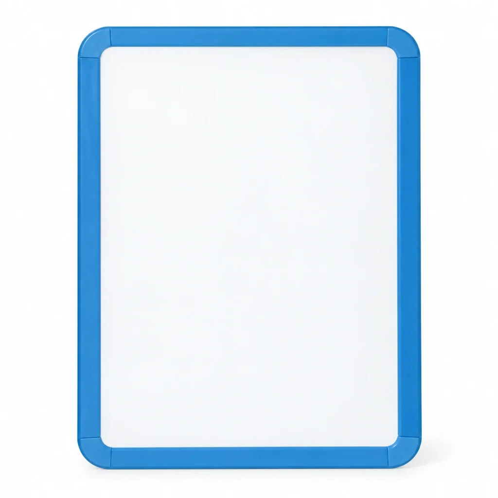 Blue Frame Mini Whiteboard