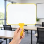 Blue Handle Whiteboard Response Paddle – view 12
