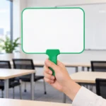 Blue Handle Whiteboard Response Paddle – view 16