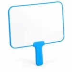 Blue Handle Whiteboard Response Paddle – view 2