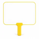 Blue Handle Whiteboard Response Paddle – view 9