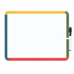 Multicolor Frame Landscape Whiteboard – view 5