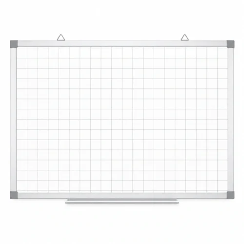 Aluminum Frame Grid Whiteboard