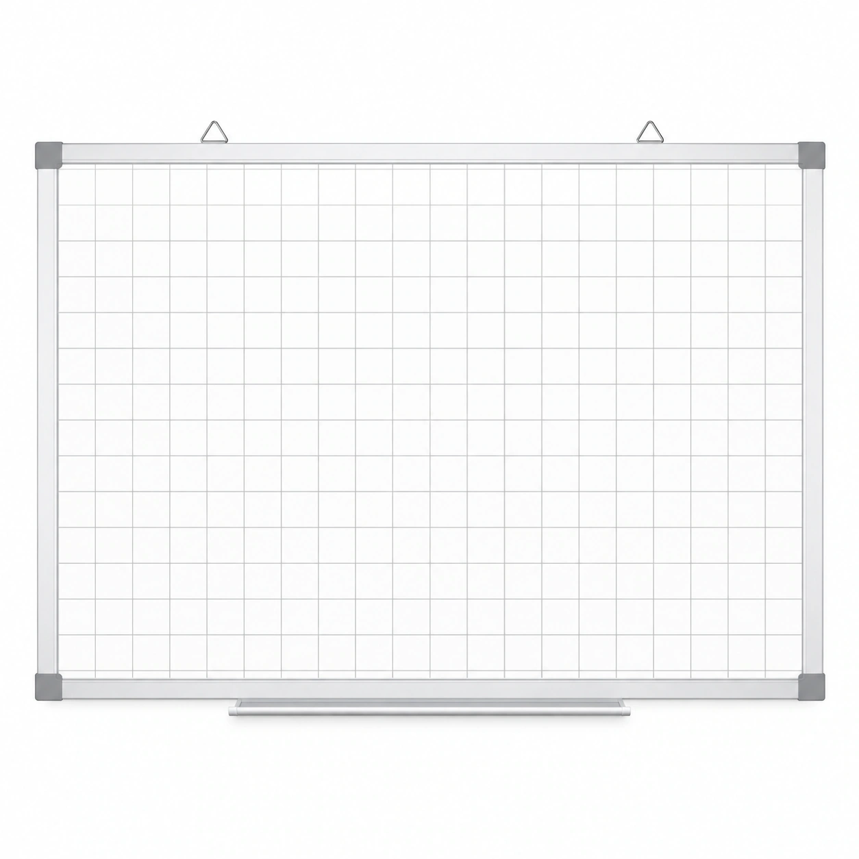 Aluminum Frame Grid Whiteboard