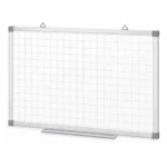 Aluminum Frame Grid Whiteboard – view 2