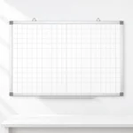 Aluminum Frame Grid Whiteboard – view 4