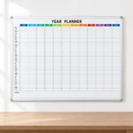 Aluminum Frame Year Planner Whiteboard – view 3
