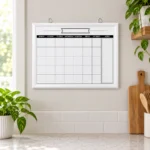 Black Frame Monthly Calendar with Notes Column – view 8