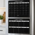 Black Monthly and Weekly Planner Board Set – view 3