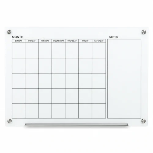 GP02 Monthly Planner Glass Board