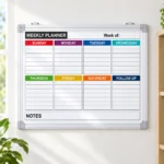 Color-Header Weekly Planner with Notes Section – view 4
