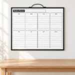 Weekly Planner Dry Erase Whiteboard with Notes Section – view 3