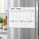 Planificador semanal con secciones de metas, notas y pendientes – vista 3