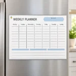 Blue Header Wall Planning Board – view 3