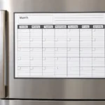 Lined Monthly Planning Board – view 4