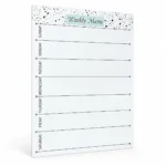 Magnetic Weekly Menu Board – view 2