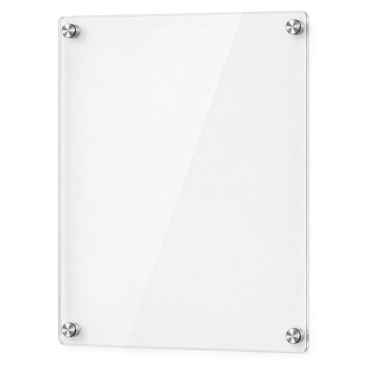 Clear Acrylic Magnetic Fridge Memo Board