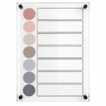 Colour Dot Acrylic Weekly Planner