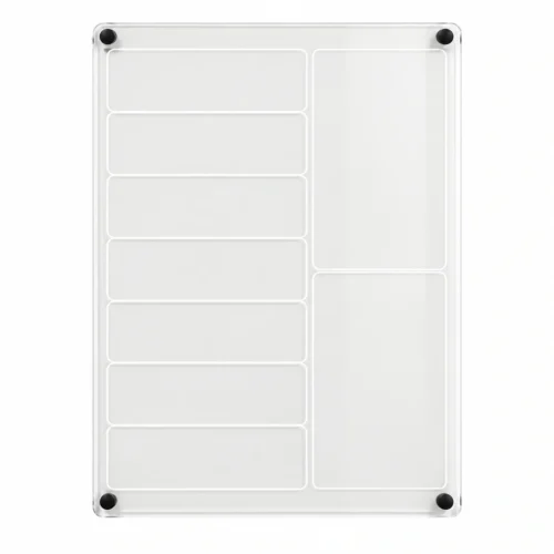 Vertical Acrylic Weekly Planner
