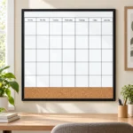 Black Frame Monthly Planner and Cork Strip Combo – view 4