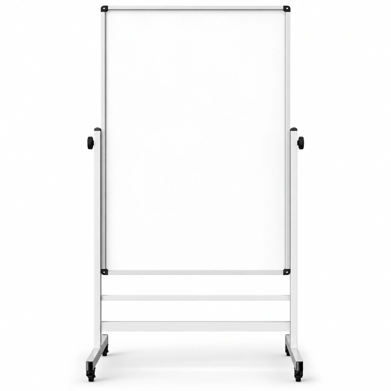 Rolling Whiteboard and Pinboard Combination