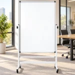Rolling Whiteboard and Pinboard Combination – view 4