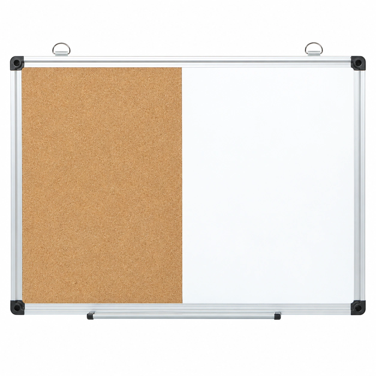 Whiteboard and Cork Board Combo